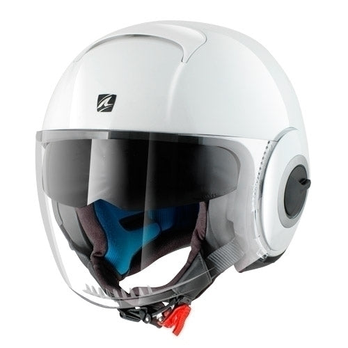 CAPACETE SHARK NANO BLANK BRANCO (WHU) - M -