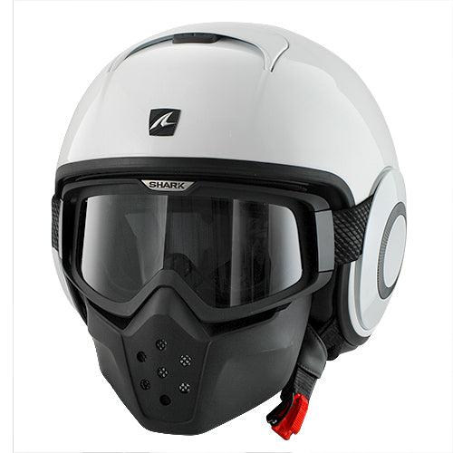 CAPACETE SHARK DRAK BLANK BRANCO (WHU) - XL -