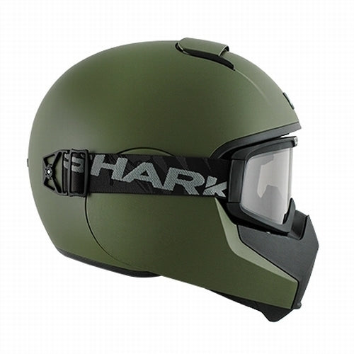 CAPACETE SHARK VANCORE BLANK MAT VERDE (GMA) - S -