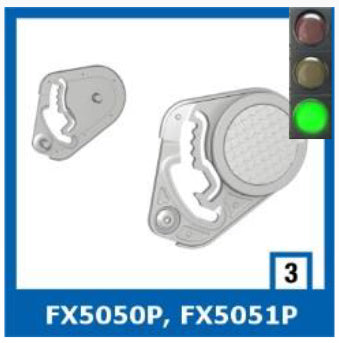 FX5051P MECANISMO VISEIRA SPARTAN PRETO
