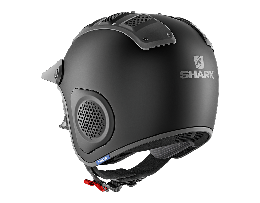 CAPACETE SHARK X-DRAK BLANK MAT PRETO (KMA) - M -