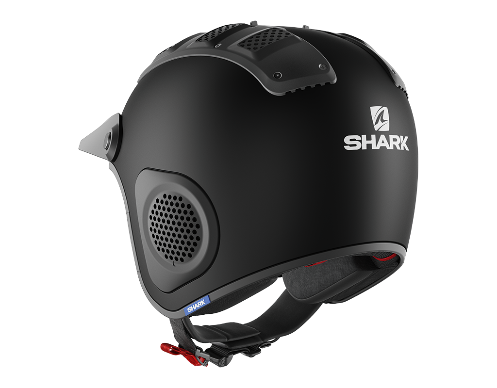 CAPACETE SHARK ATV-DRAK PRETO MAT (KMA) - M -