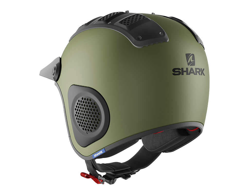 CAPACETE SHARK ATV-DRAK VERDE MAT (GMA) - M -