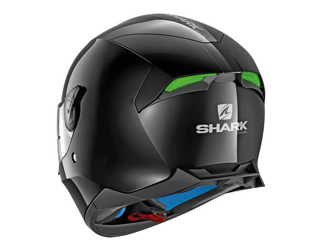 CAPACETE SHARK SKWAL 2 BLANK PRETO (BLK) - S -