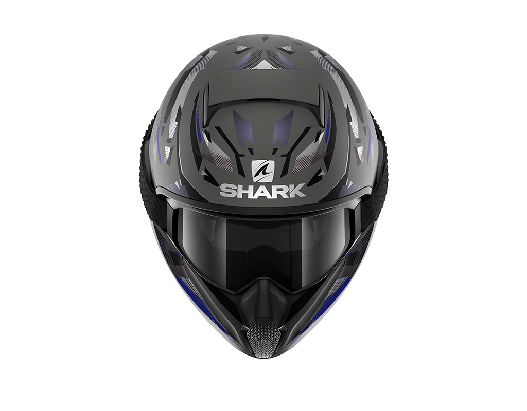 CAPACETE SHARK VANCORE 2 KANHJI MAT ANT/PRT/AZL (AKB) - S -