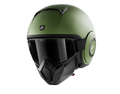 CAPACETE SHARK STREET DRAK BLANK MAT VERDE (GMA) - XL -