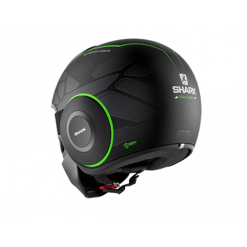 CAPACETE SHARK STREET DRAK HUROK MAT PRT/VRD/PRT (KGK) - M -