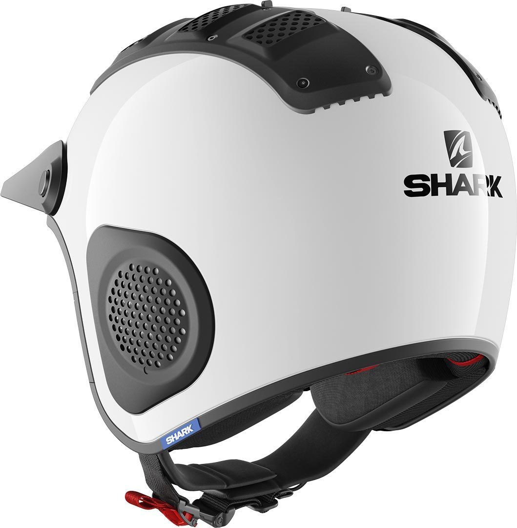 CAPACETE SHARK ATV-DRAK BLANK BRANCO (WHU) - L -