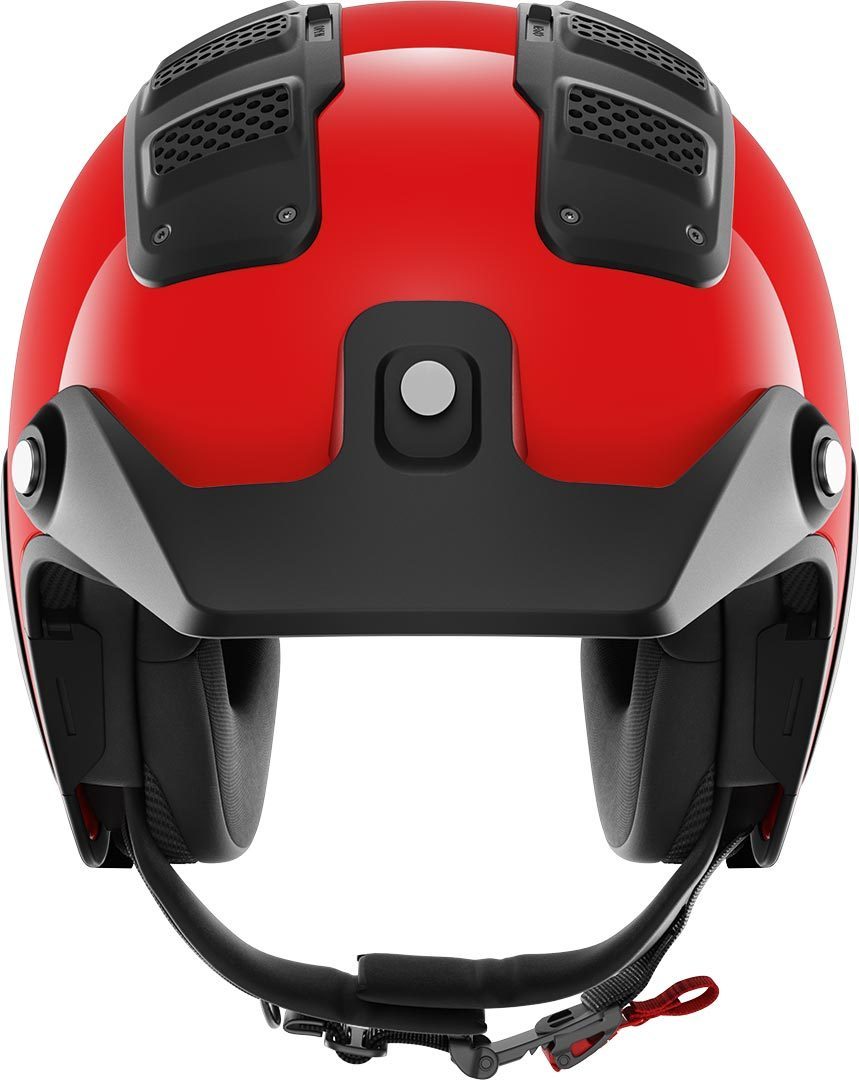CAPACETE SHARK ATV-DRAK BLANK VERMELHO (RED) - L -