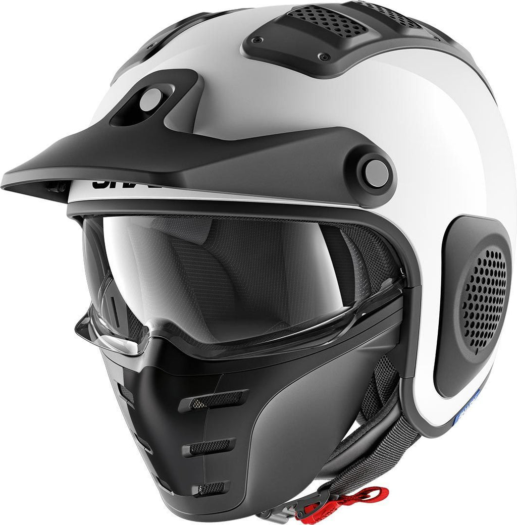 CAPACETE SHARK X-DRAK BLANK BRANCO (WHU) - M -