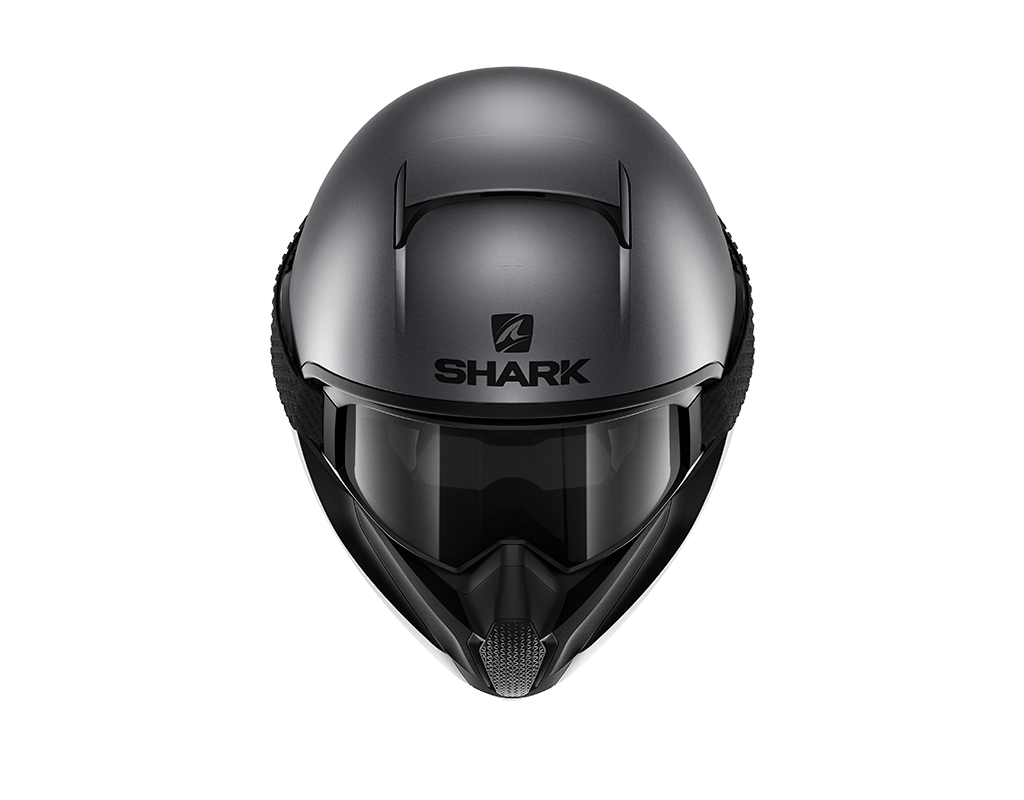 CAPACETE SHARK STREET DRAK NEON SERIE MAT ANT/PRT (AKK) - XS -