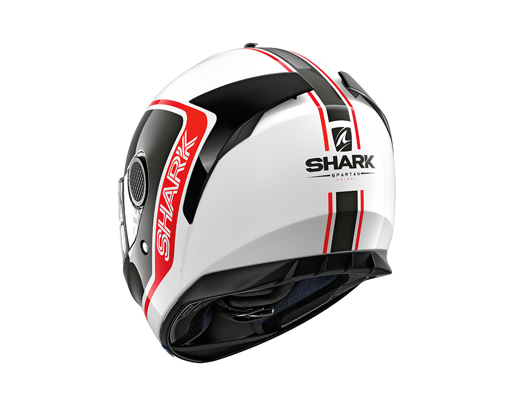 CAPACETE SHARK SPARTAN PRIONA BRC/PRT/VRM (WKR) - XL -