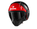 CAPACETE SHARK STREET DRAK CROWER PRT/ANT/VRM (KAR) - L -