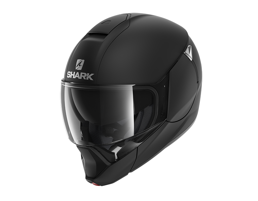 CAPACETE SHARK EVOJET BLANK PRETO MAT (KMA) - S -