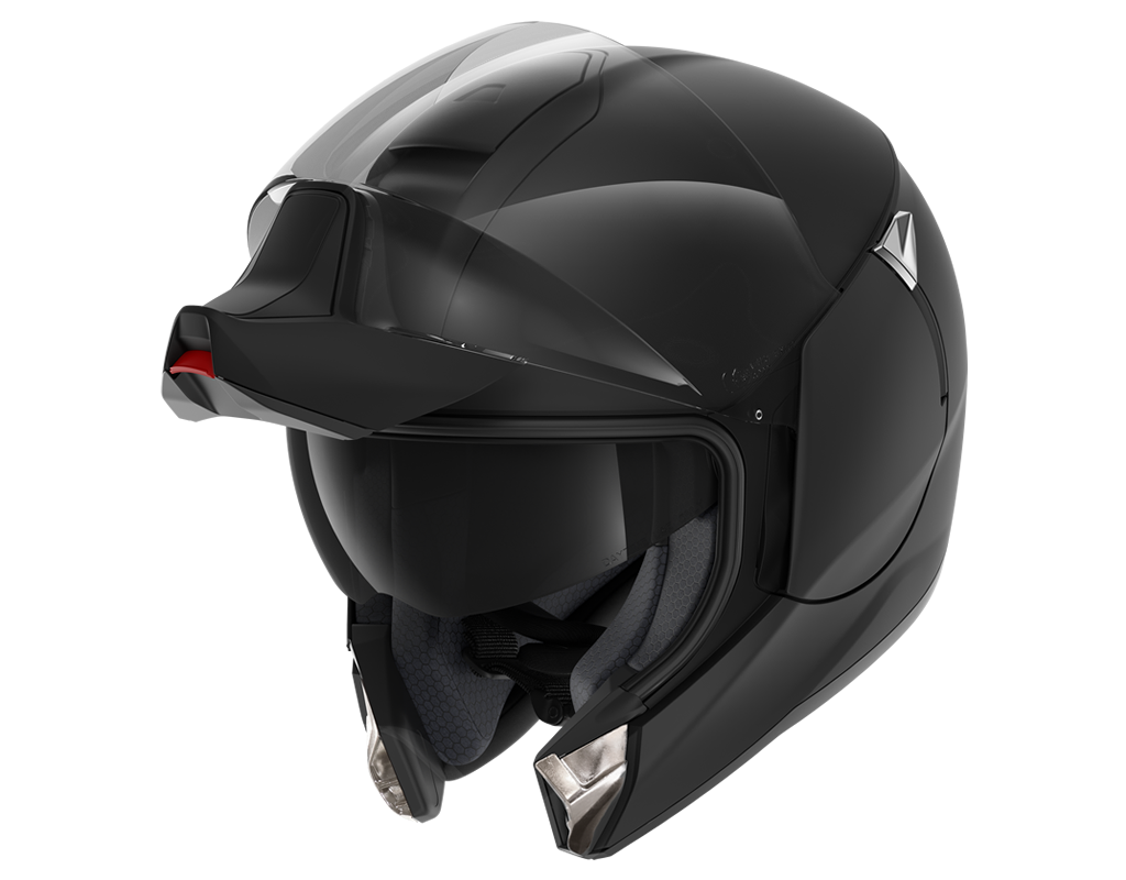 CAPACETE SHARK EVOJET BLANK PRETO MAT (KMA) - S -
