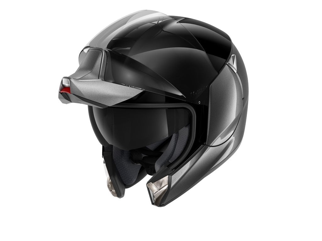 CAPACETE SHARK EVOJET DUAL BLANK PRT/ANT (AKA) - M -