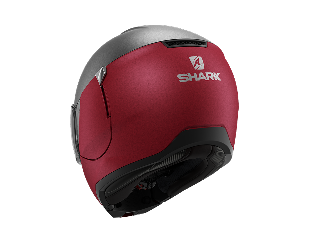 CAPACETE SHARK EVOJET DUAL BLANK VRM/ANT MAT (RAR) - S -
