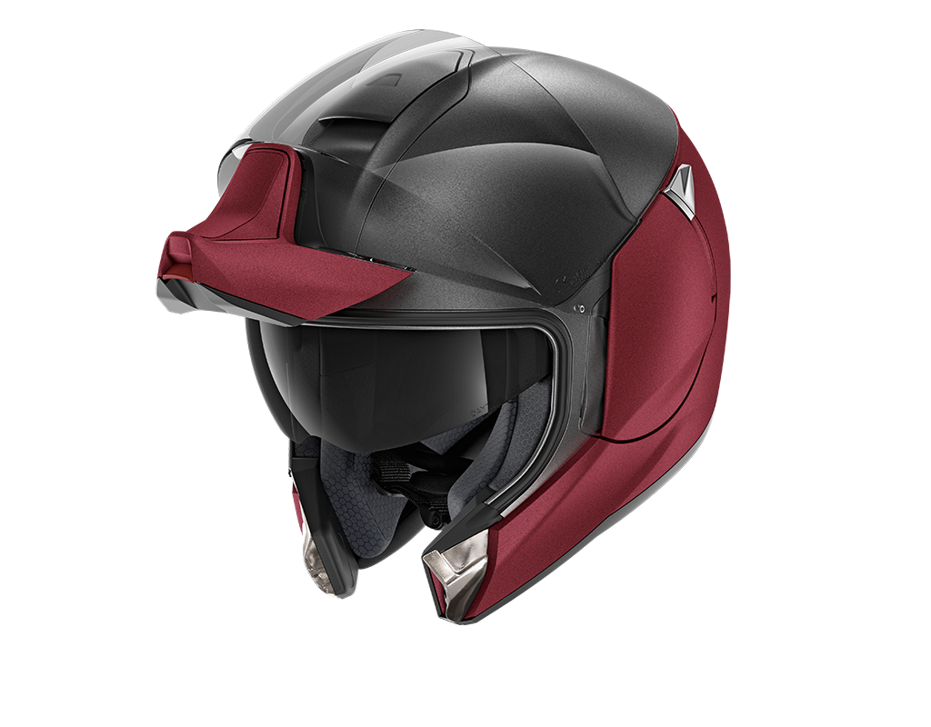CAPACETE SHARK EVOJET DUAL BLANK VRM/ANT MAT (RAR) - M -