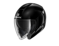 CAPACETE SHARK CITYCRUISER BLANK PRETO (BLK) - M -