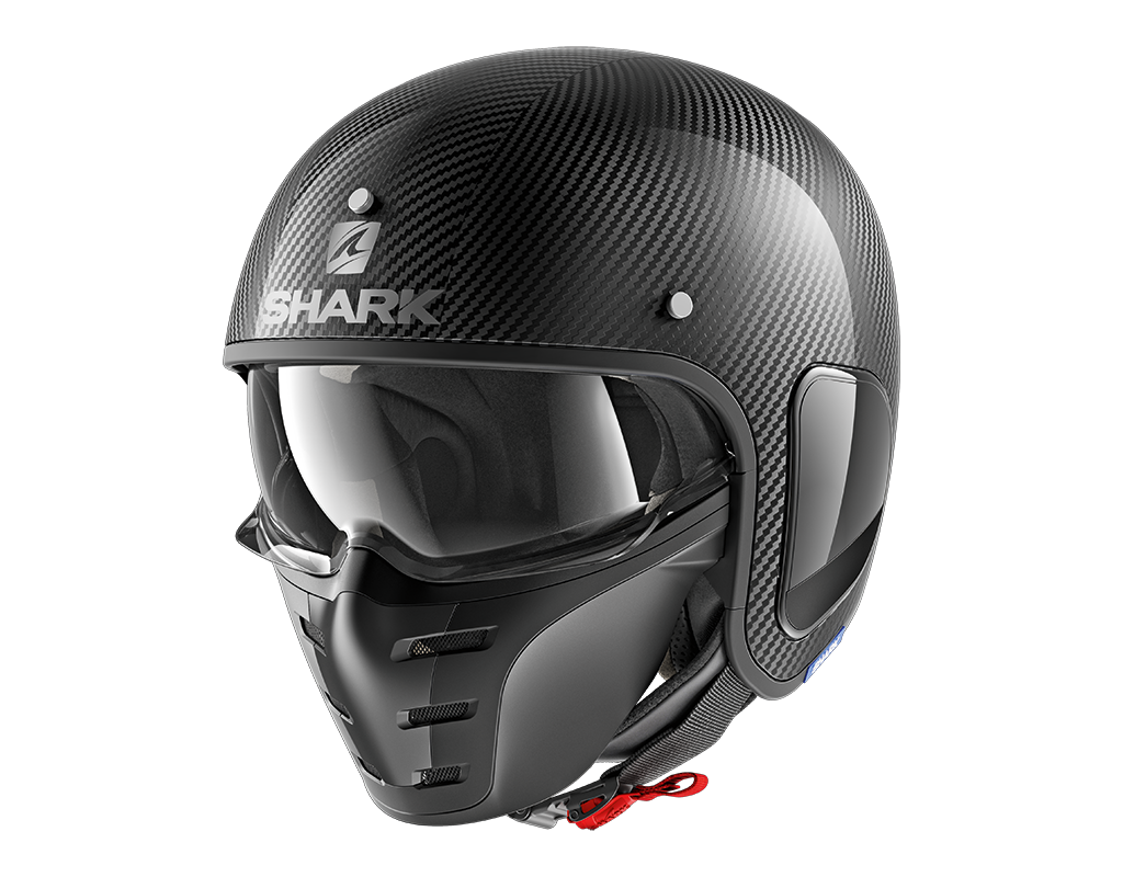 CAPACETE SHARK S-DRAK BLANK CARBON SKIN CARB/PRT (DSK) - XS -
