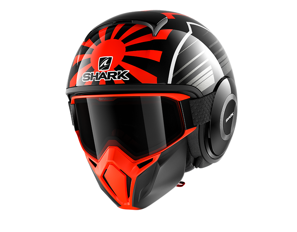 CAPACETE SHARK STREET DRAK ZARCO PRT/LAR/ANT (KOA) - XL -