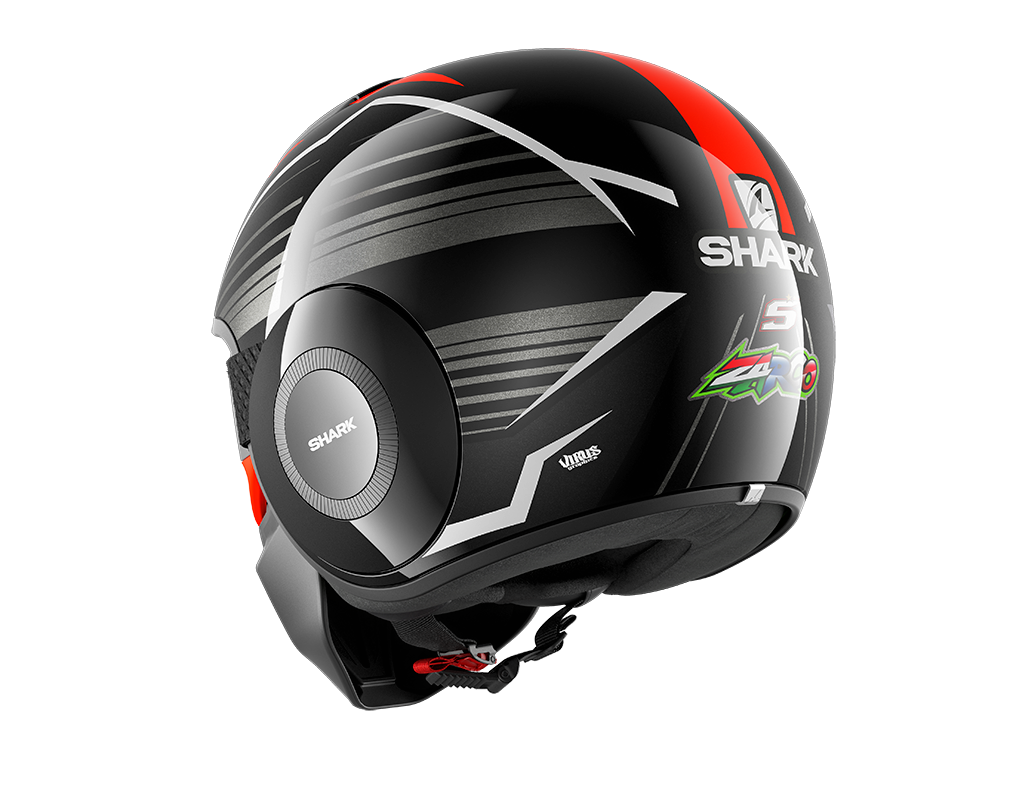 CAPACETE SHARK STREET DRAK ZARCO PRT/LAR/ANT (KOA) - XL -