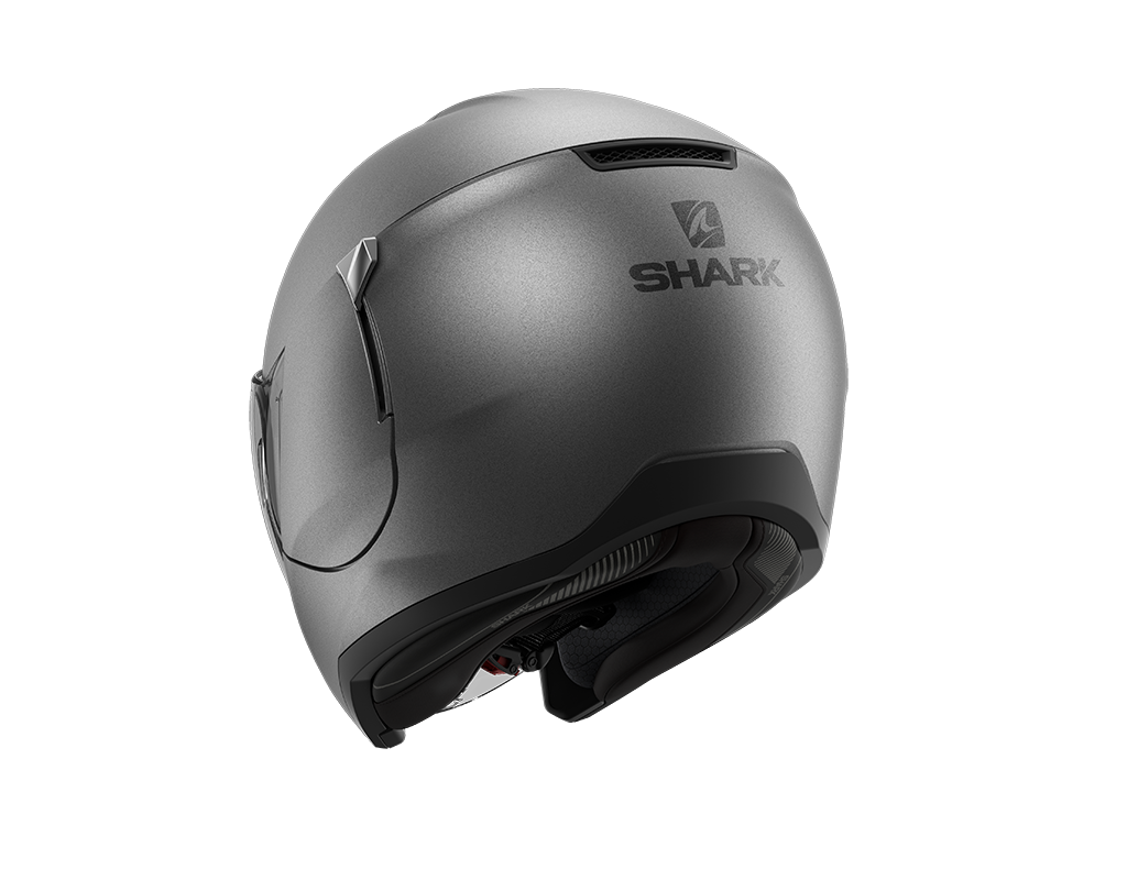 CAPACETE SHARK CITYCRUISER BLANK ANTRACITE MAT (AMA) - S -