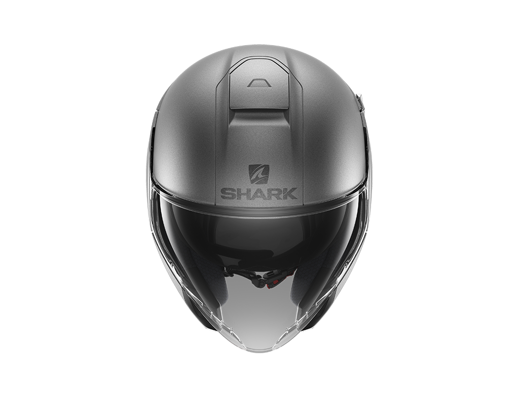 CAPACETE SHARK CITYCRUISER BLANK ANTRACITE MAT (AMA) - S -