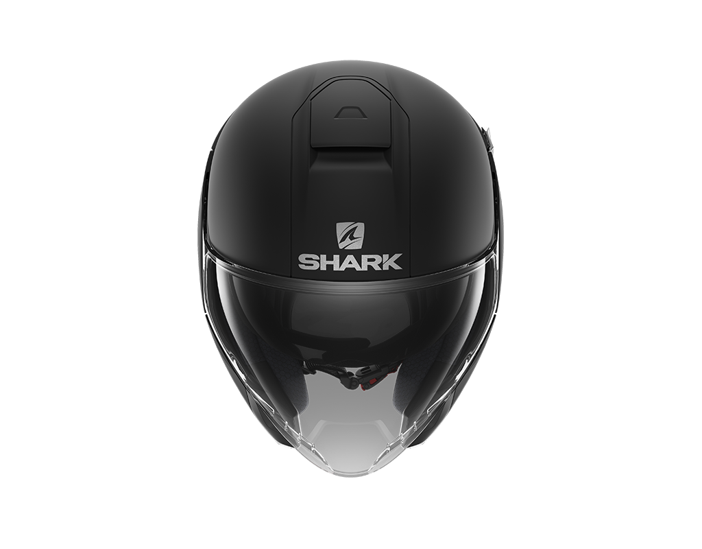 CAPACETE SHARK CITYCRUISER BLANK PRETO MAT (KMA) - XS -
