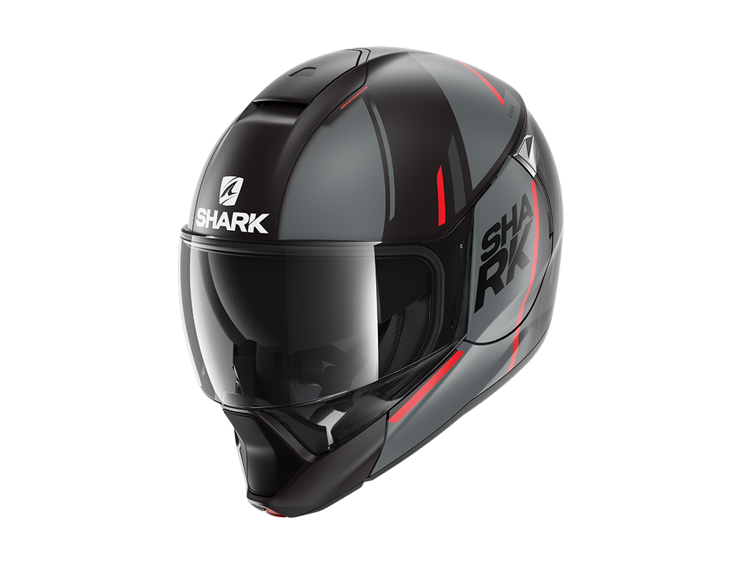 CAPACETE SHARK EVOJET VYDA MAT PRT/ANT/VRM (KAR) - L -