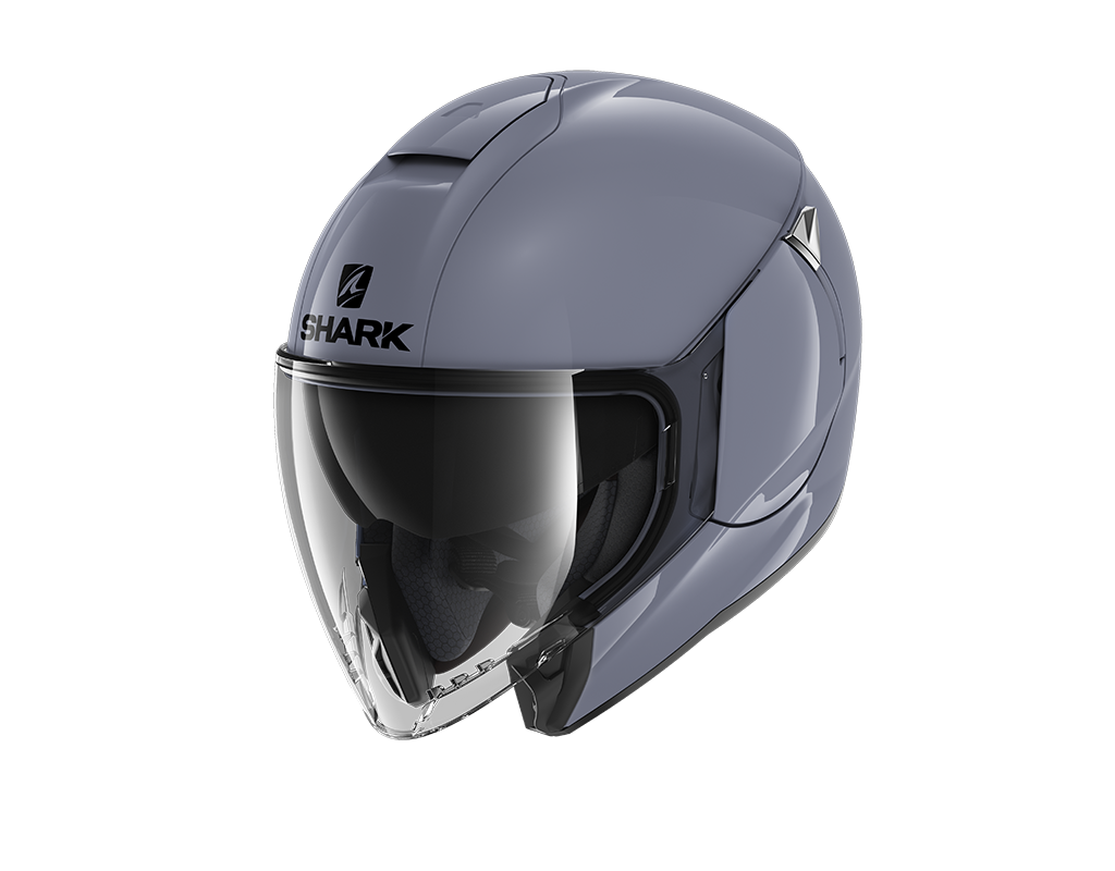 CAPACETE SHARK CITYCRUISER BLANK CINZA (S01) - L -