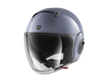 CAPACETE SHARK NANO BLANK CINZA (S01) - S -