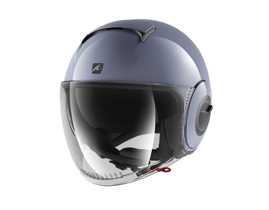 CAPACETE SHARK NANO BLANK CINZA (S01) - S -