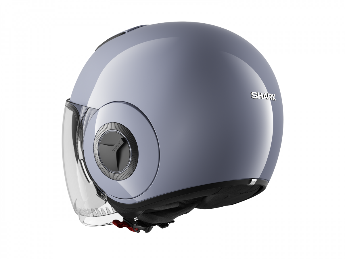 CAPACETE SHARK NANO BLANK CINZA (S01) - S -