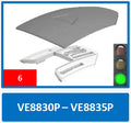 VE8830P VENTILADOR SUPERIOR EVOJET/CITYCRUISER BRANCO