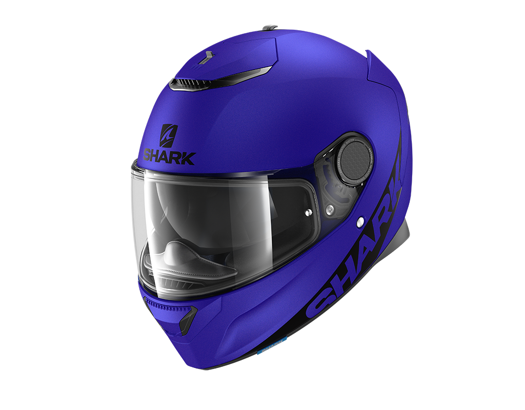 CAPACETE SHARK SPARTAN BLANK MAT AZUL (B02) - XL -