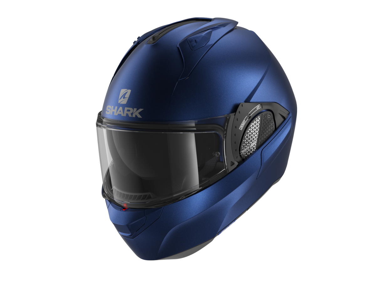 CAPACETE SHARK EVO GT BLANK MAT AZUL (B06) - S -