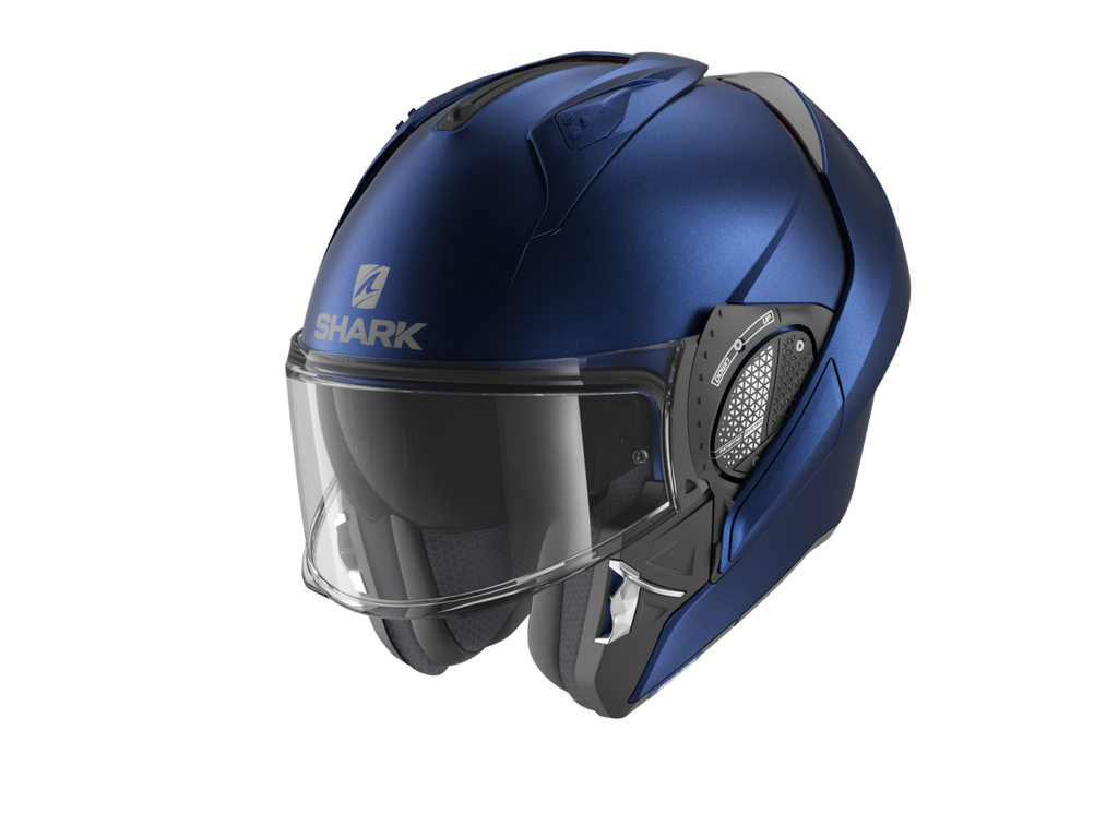 CAPACETE SHARK EVO GT BLANK MAT AZUL (B06) - S -