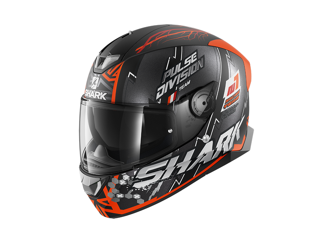 CAPACETE SHARK SKWAL 2 NOXXYS MAT PRT/LAR/PRATA (KOS) - XL -