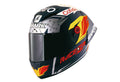 CAPACETE SHARK RACE-R PRO GP OLIVEIRA AZUL/PRATA/BRANCO (BSW) - L -