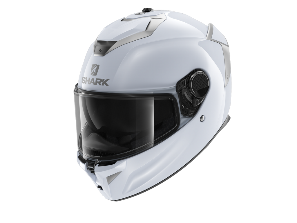 CAPACETE SHARK SPARTAN GT BLANK BRANCO GELO (W01) - L -