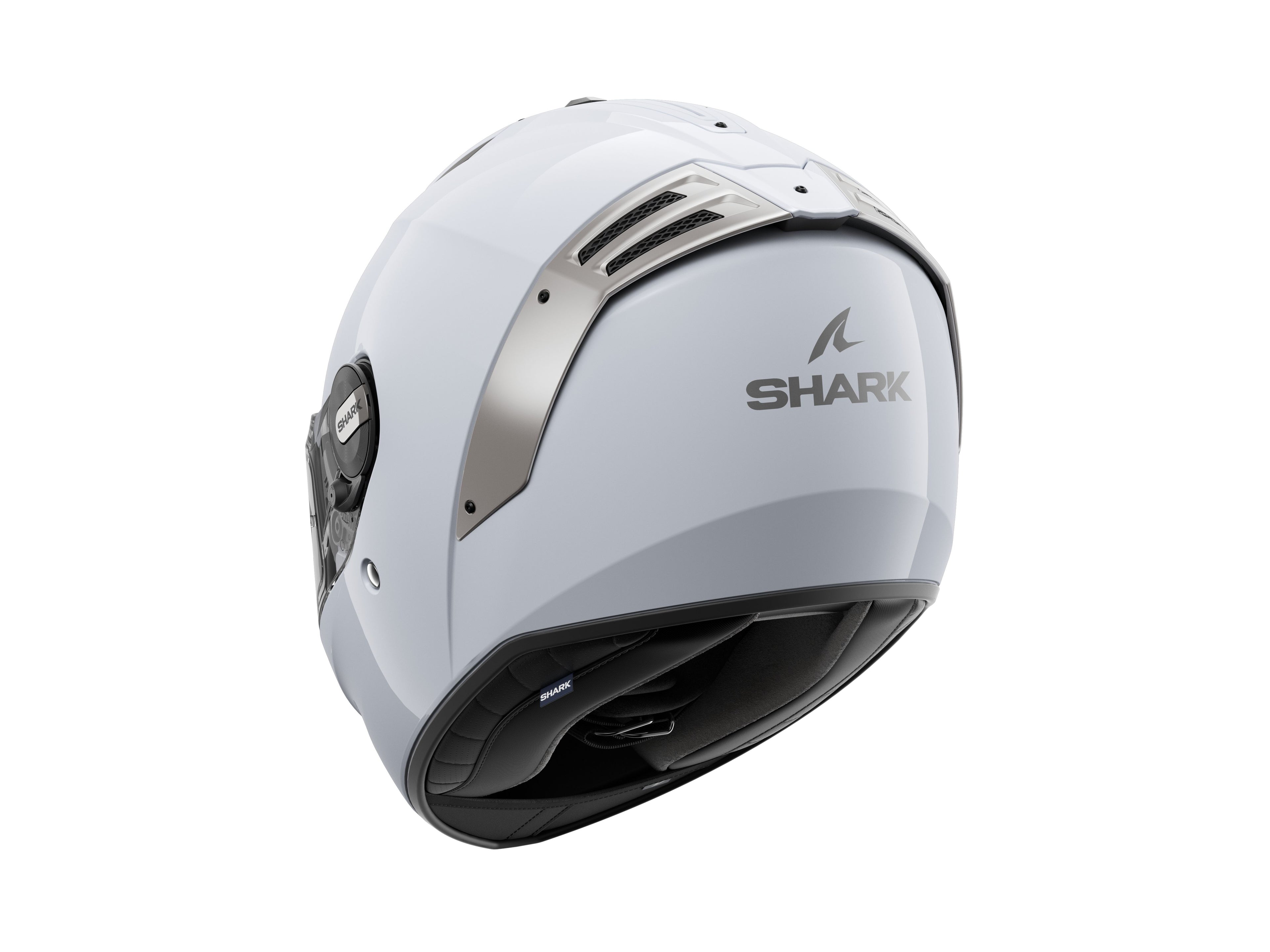 CAPACETE SHARK SPARTAN RS BLANK BRANCO GELO (W01) - XL -