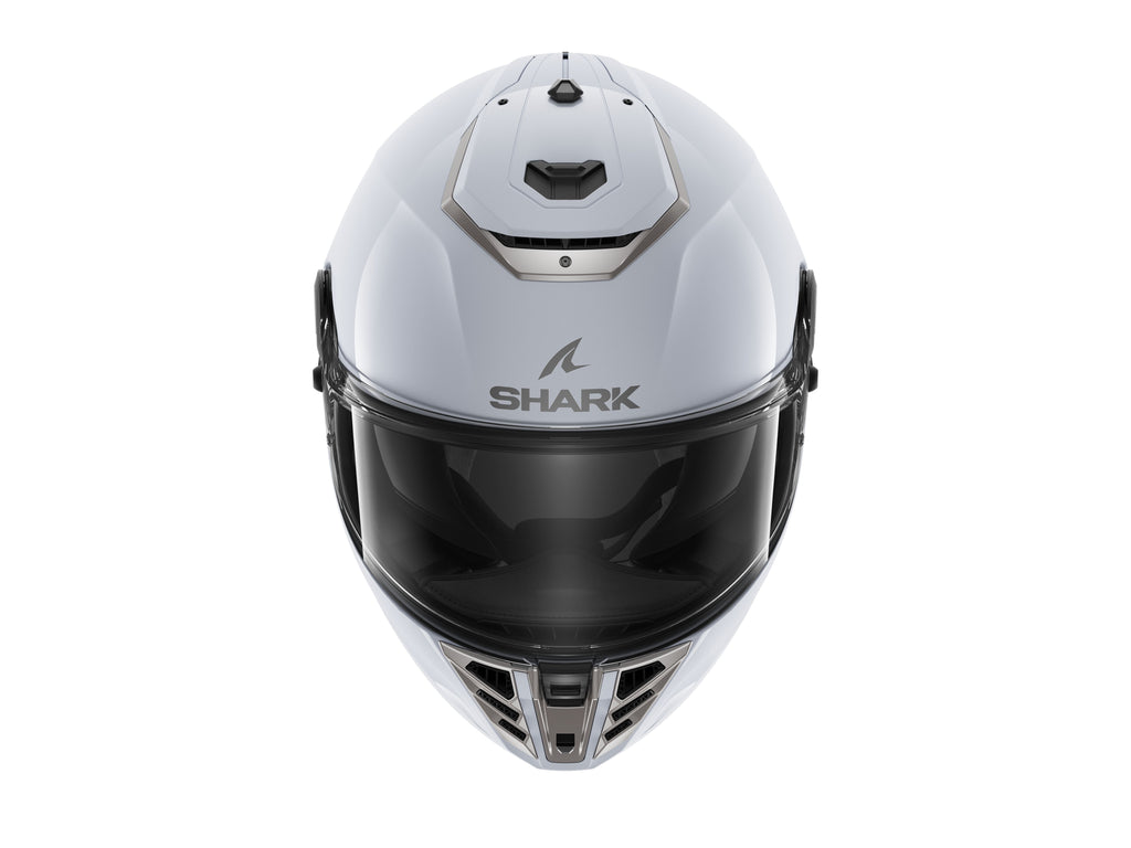CAPACETE SHARK SPARTAN RS BLANK BRANCO GELO (W01) - XL -