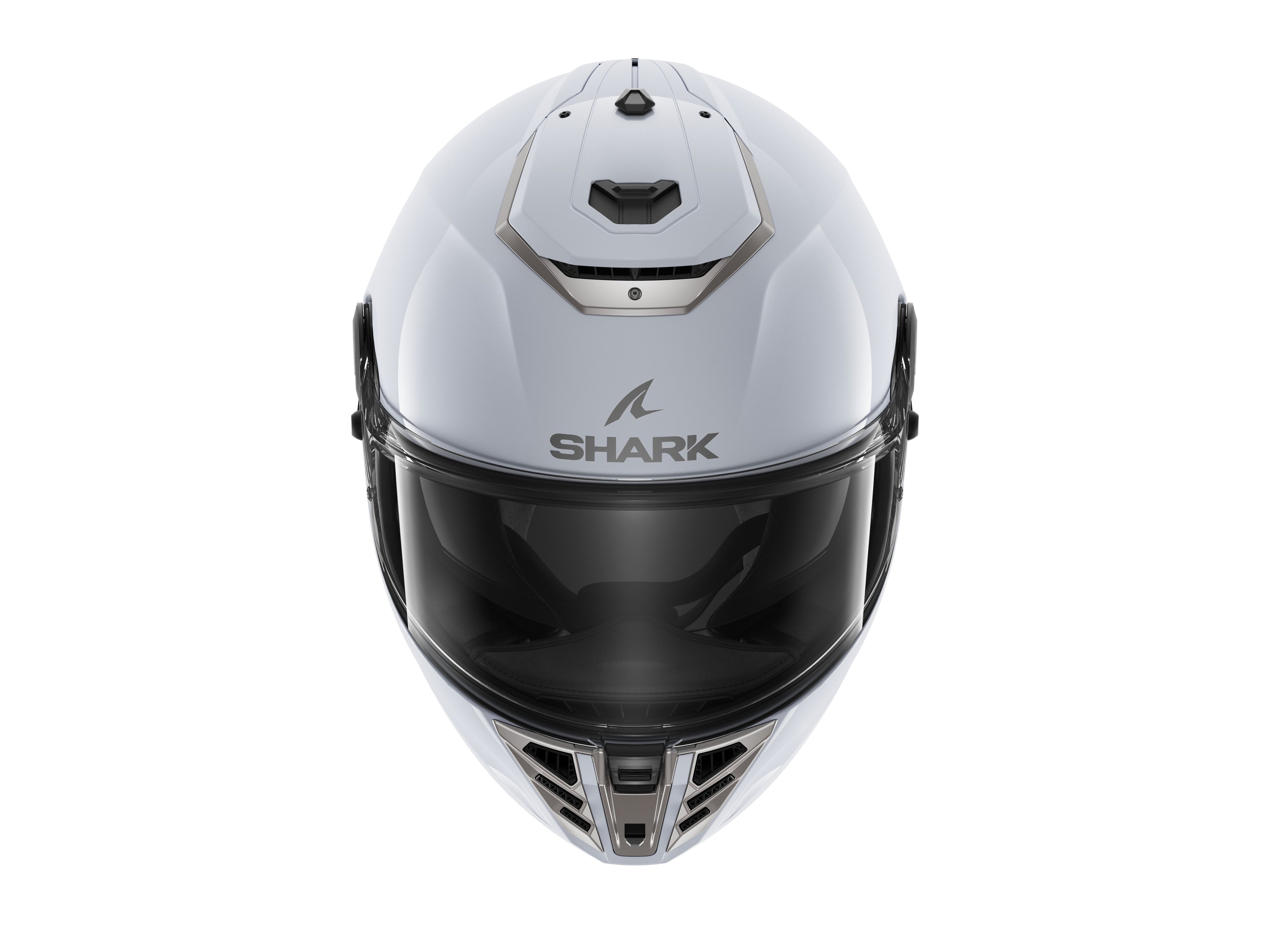 CAPACETE SHARK SPARTAN RS BLANK BRANCO GELO (W01) - XL -