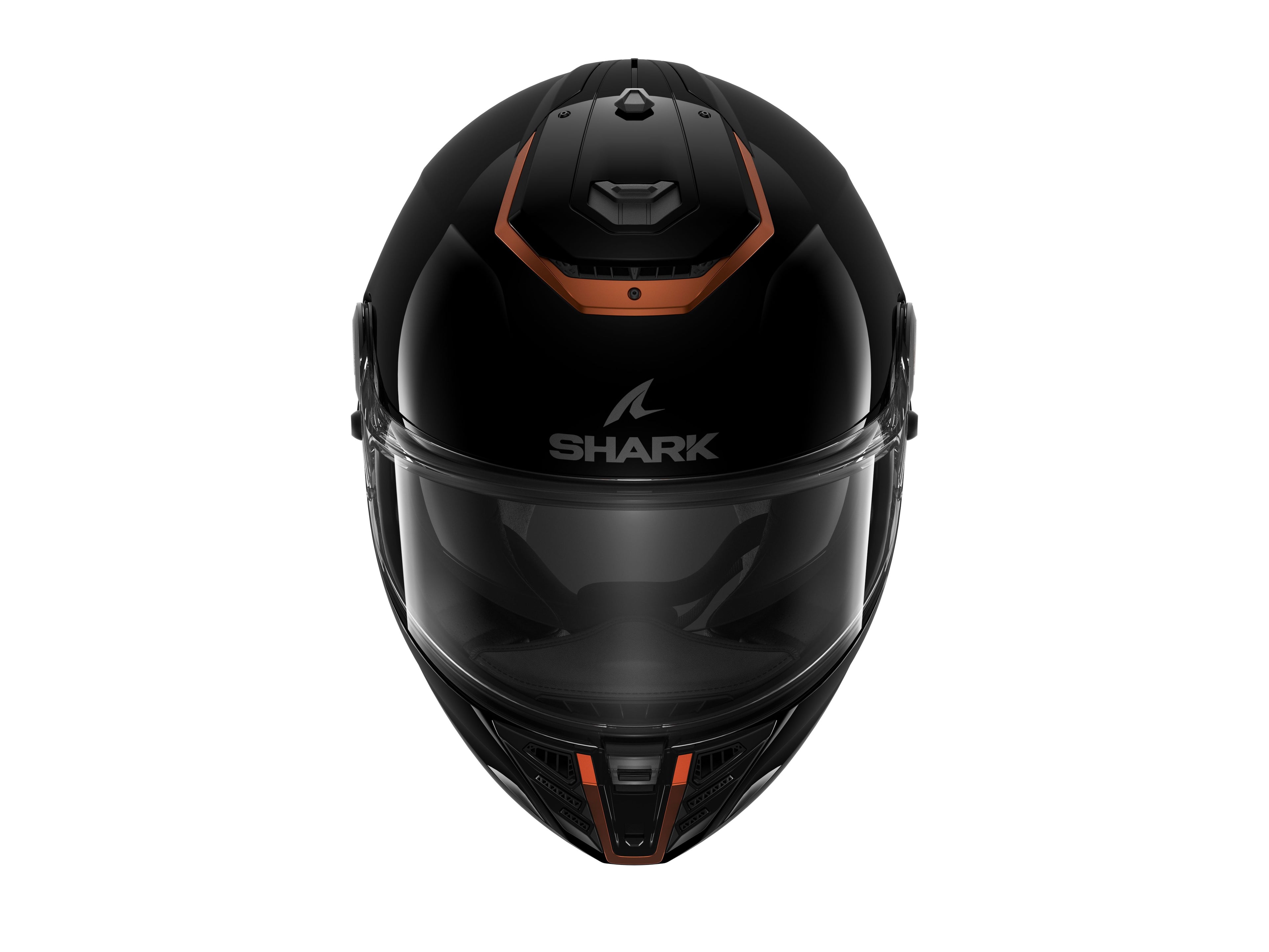 CAPACETE SHARK SPARTAN RS BLANK SP PRETO/BRONZE (KCK) - L -
