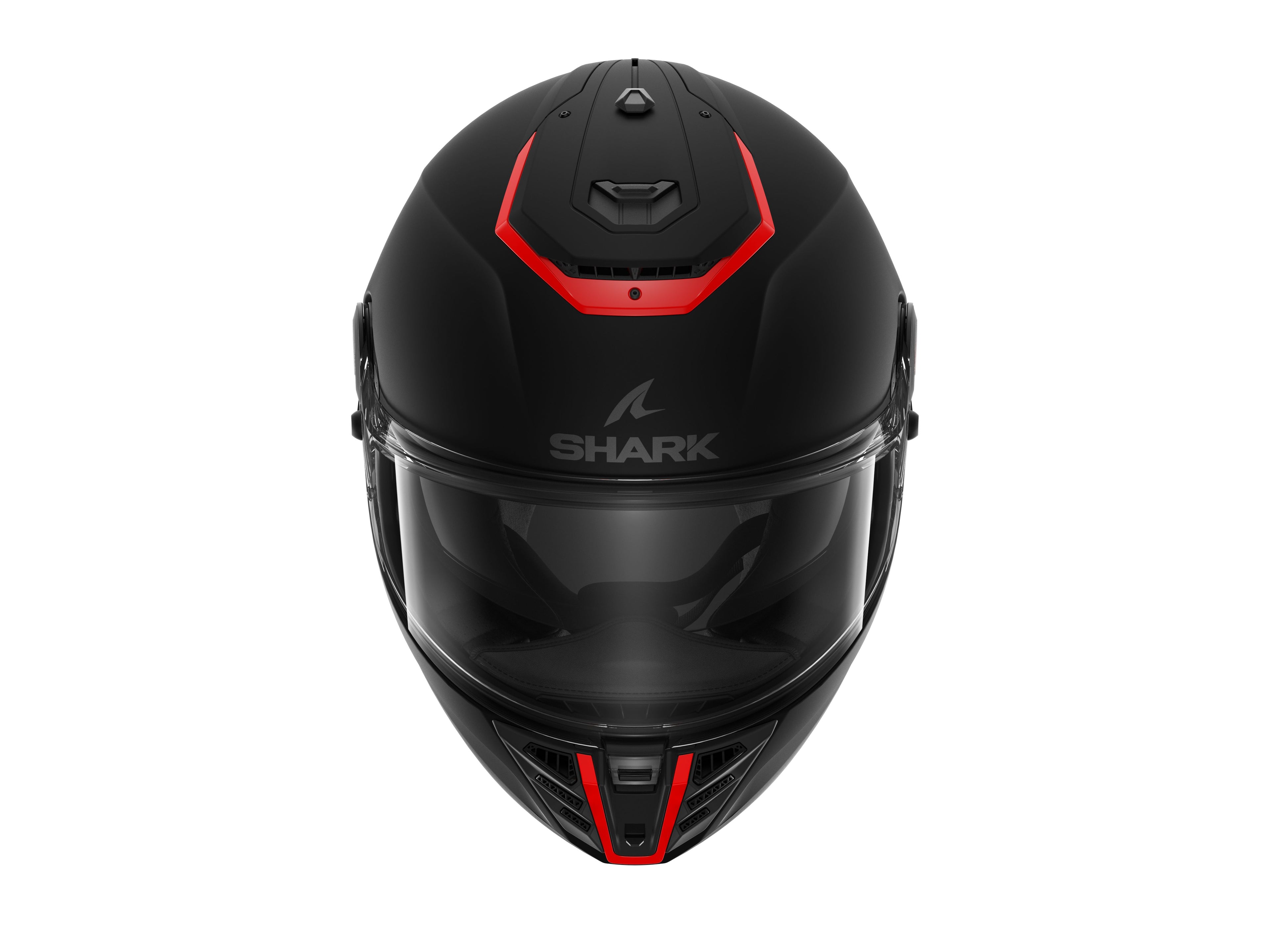 CAPACETE SHARK SPARTAN RS BLANK MAT SP PRETO/LARANJA/PRETO (KOK) - M -