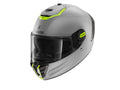 CAPACETE SHARK SPARTAN RS BLANK MAT SP PRATA/AMARELO/PRATA (SYS) - M -