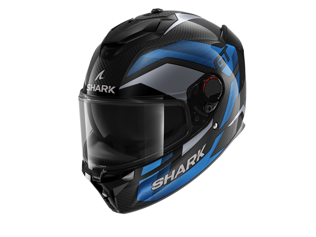 CAPACETE SHARK SPARTAN GT PRO RITMO CARBON CARB/AZU (DBU) - M -