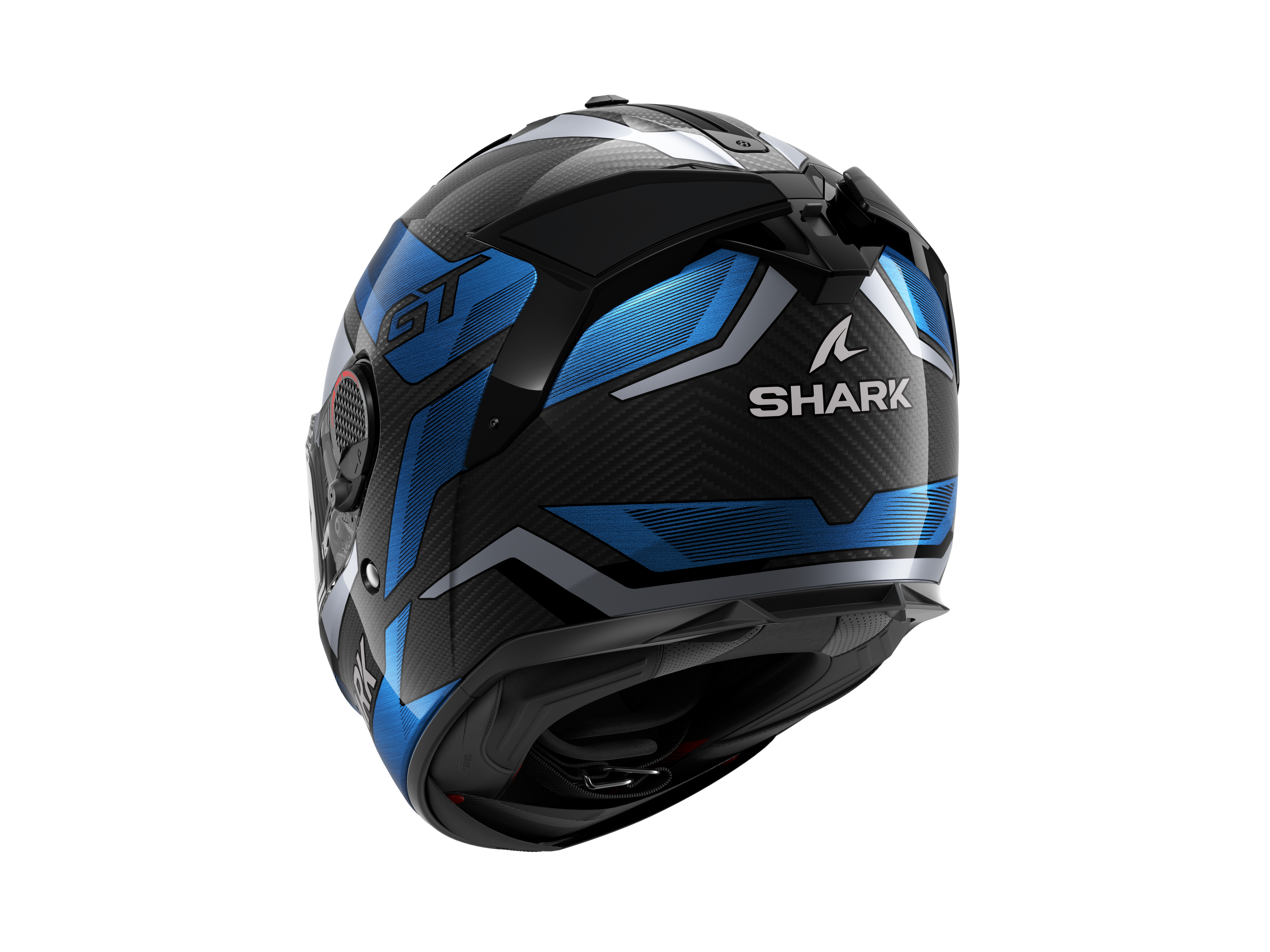 CAPACETE SHARK SPARTAN GT PRO RITMO CARBON CARB/AZU (DBU) - M -
