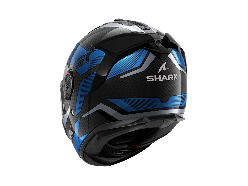 CAPACETE SHARK SPARTAN GT PRO RITMO CARBON CARB/AZU (DBU) - L -